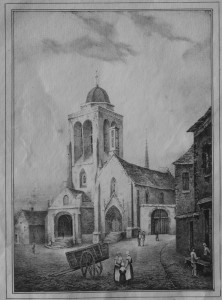 Eglise en 1836