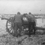 1917 - Mise en place d'une batterie