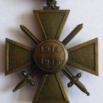 Croix de guerre - revers
