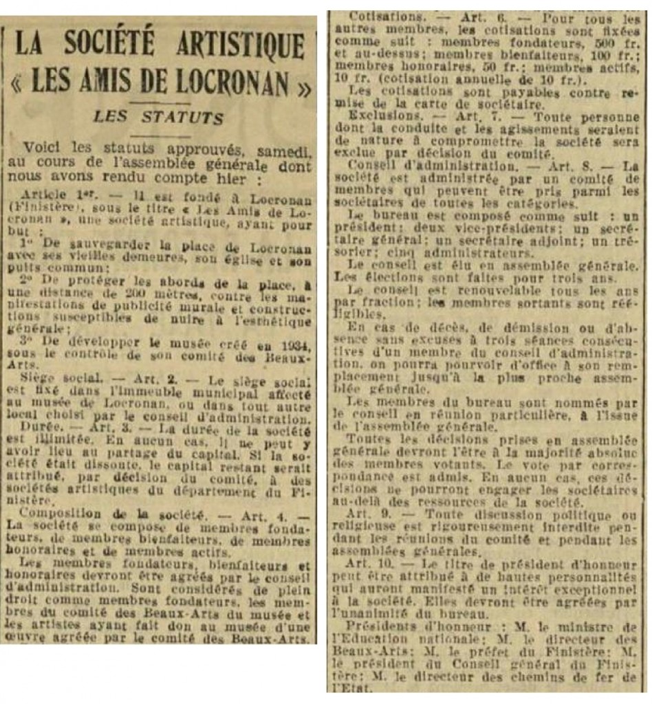 La Dépêche. 27 août 1934