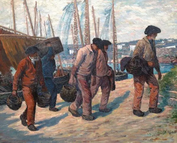 « Déchargement de la pêche », 1928