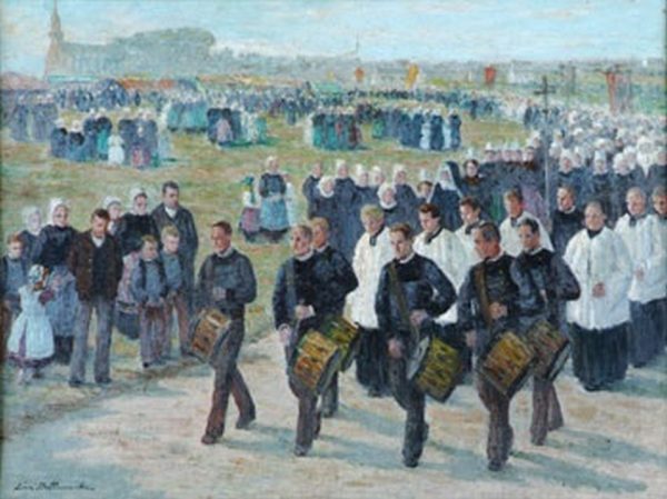 « Les joueurs de tambour du Porzay à Ste Anne la Palud »