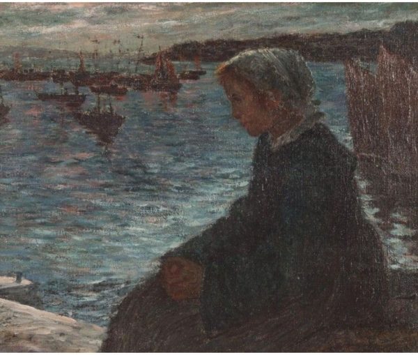« Bretonne sur le port », 1902