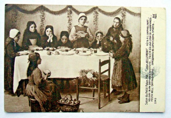 « Fête à l’orphelinat » Salon du Petit-Palais 1918