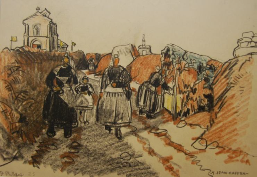 Hutte de Saint-Philibert Saint-Philibert D29-640 ©musée Maison de la Grande Vigne Dinan - Yvonne JEAN-HAFFEN