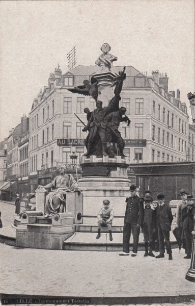 "Le monument A Testelin" de 1894
