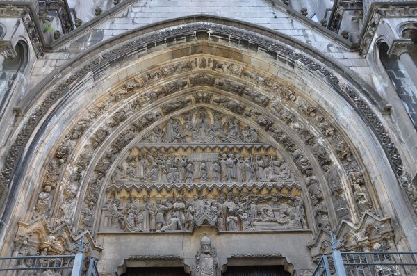 Lille - Cathédrale Notre-Dame-de-la-Treille - Portail méridional